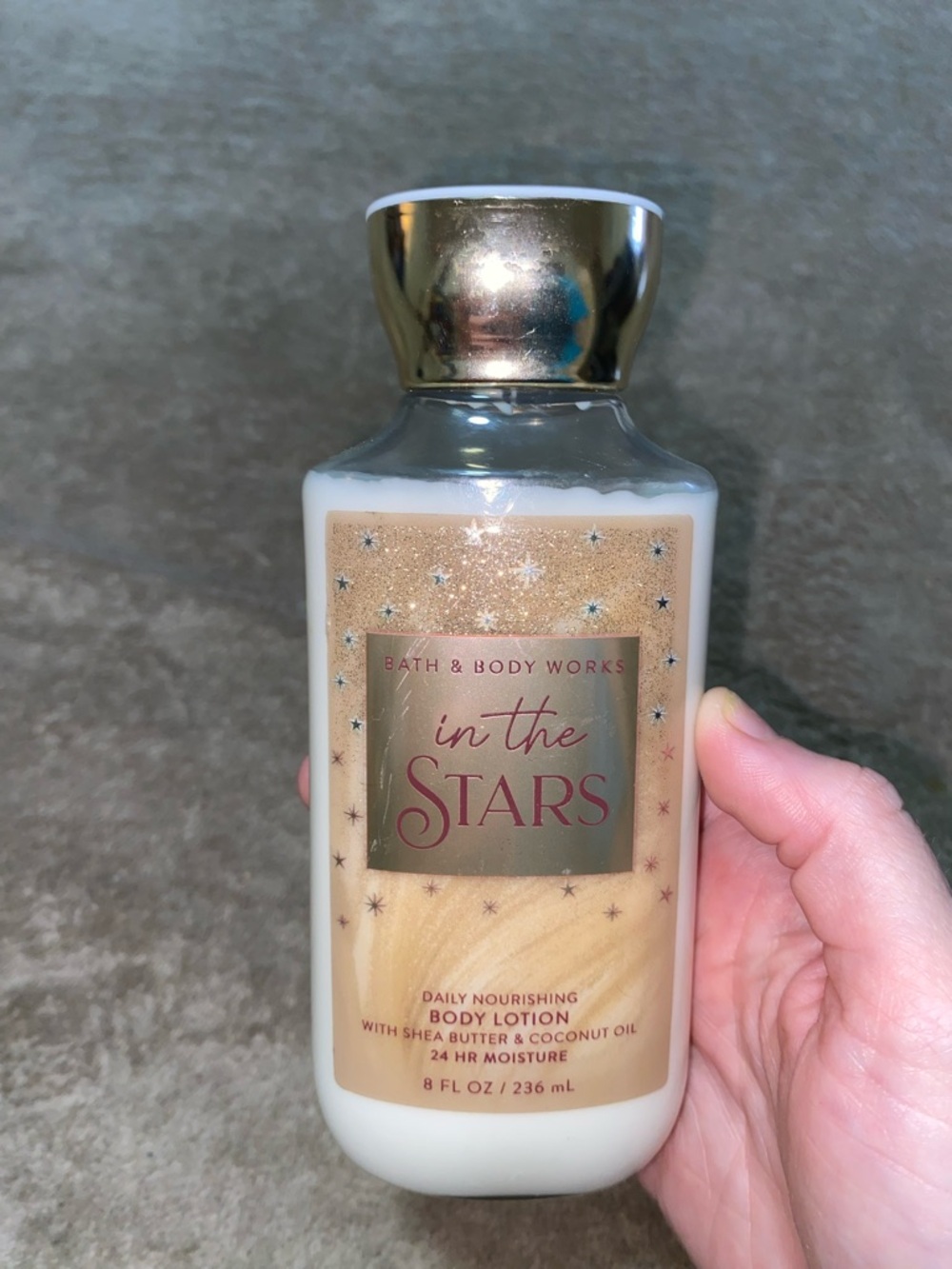 Bath & Body Works In The Stars Body Lotion - Gold & Cream